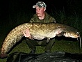 Mark Barham, 13th Aug<br />Monk L's, 31lb 08oz catfish